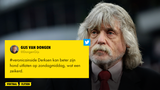 Kijkers #VeronicaInside kijken met afschuw naar Johan Derksen: 'Ouwe zuurpruim'