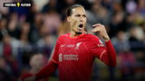 Van Dijk ongelukkig bij tegengoal Liverpool