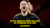 De vijf grootste zeges van Ajax op Feyenoord in De Kuip