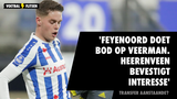 Transfer aanstaande? Heerenveen bevestigt bod Feyenoord op Veerman