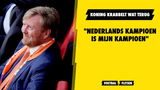 Koning krabbelt wat terug: "Nederlands kampioen is mijn kampioen"