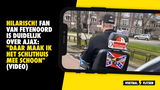 HILARISCH! Feyenoord-fan is duidelijk over Ajax: "Daar maak ik het schijthuis mee schoon!"