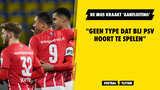 De Mos kraakt 'aanfluiting': "Geen type dat bij PSV hoort te spelen"