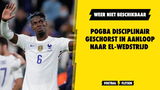 Pogba weer niet beschikbaar: Fransman disciplinair geschorst