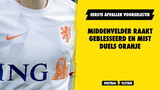 Eerste afvaller voorselectie: middenvelder raakt geblesseerd en mist Oranje-duels