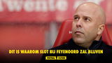 Dit is waarom Slot bij Feyenoord zal blijven