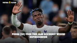 Pogba (30) voor vier jaar geschorst wegens dopinggebruik