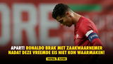 APART! Cristiano Ronaldo brak met zaakwaarnemer nadat deze vreemde eis niet kon waarmaken!