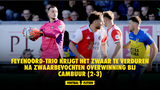Feyenoord-trio krijgt het zwaar te verduren na zwaarbevochten overwinning bij Cambuur (2-3)
