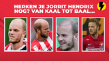 Herken je de 'eerder kalende' Jorrit Hendrix nog? Van kaal tot baal...
