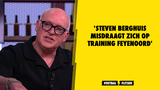 'Steven Berghuis misdraagt zich op training Feyenoord'