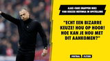 Ajax-fans snappen helemaal niks van keuze Heitinga tegen Fortuna: "Echt bizar dit, hou op hoor"