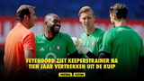 Feyenoord ziet keeperstrainer na tien jaar vertrekken uit De Kuip