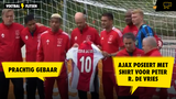 Prachtig gebaar: Ajax poseert na oefenduel tegen Paderborn met een shirt voor Peter R. de Vries