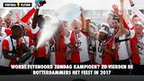 Wordt Feyenoord zondag kampioen? Zo vierden de Rotterdammers feest in 2017