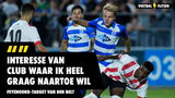 Feyenoord-target Van den Belt: "Interesse van club waar ik heel graag naartoe wil"