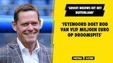 Groot nieuws uit het buitenland: 'Feyenoord doet bod van vijf miljoen euro op droomspits'