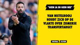 Van Nistelrooij geheimzinnig over transfertarget: "Geen ja en geen nee"
