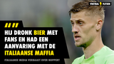 Italiaanse media stomverbaasd over 'wolkenkrabber': "Hij dronk bier met de fans en kwam in aanvaring met de maffia"