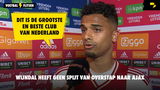 Wijndal heeft geen spijt van overstap naar Ajax: "De grootste en beste club van Nederland"