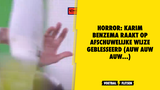 HORROR: Karim Benzema raakt op afschuwelijke wijze geblesseerd (AUW AUW AUW...)