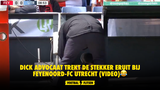VIDEO, BEELDEN: Dick Advocaat trekt de stekker eruit tijdens Feyenoord-FC Utrecht