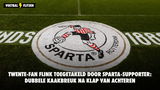 Twente-fan flink toegetakeld door Sparta-supporter: dubbele kaakbreuk na klap van achteren
