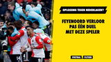 Is dit de oplossing tegen nederlagen? Feyenoord verloor slechts één duel met deze speler