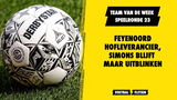 Team van de week! Feyenoord hofleverancier in speelronde 23!