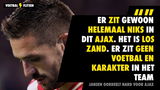 Snoeiharde conclusie na verloren Klassieker: "Er zit gewoon helemaal niks in dit Ajax"