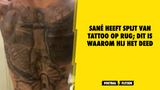 Sané heeft spijt van tattoo op rug; dit is waarom hij het deed