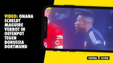 VIDEO: Onana scheldt Maguire verrot in oefenpot tegen Borussia Dortmund