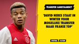 'David Neres staat in winter voor mogelijke transfer naar Franse topclub'