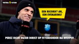Perez heeft Feyenoorder direct na #FEYPSV weer in het vizier: "Een record? Ah, een evenaring!"