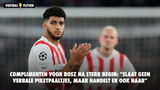 Complimenten voor Bosz na sterk begin:  "Slaat geen verbale piketpaaltjes, maar handelt er ook naar"
