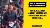 Wat? Hugo de Jonge zit niet op zijn stoeltje (FOTO)