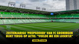Zestienjarige 'Propgooier' van FC Groningen blikt terug op actie: "Voelde me een losertje"