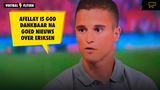 Mooie beelden: Ibrahim Afellay bedankt live op televisie God na goed nieuws over Eriksen