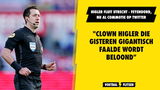 Higler fluit FC Utrecht - Feyenoord, nu al commotie op Twitter: "Schandalig"