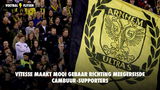 Vitesse maakt mooi gebaar richting meegereisde Cambuur-supporters
