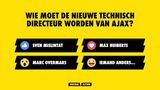 Wie moet Ajax aanstellen als nieuwe technische directeur?