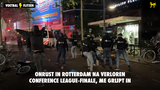 Onrust in Rotterdam na verloren Conference League-finale, ME grijpt in