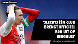 'Slechts één club brengt officieel bod uit op Steven Berghuis'