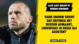 'Kans enorm groot dat Heitinga het seizoen afmaakt, Lodeweges in beeld als assistent'