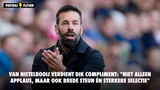 Van Nistelrooij verdient dik compliment: "Niet alleen applaus, maar ook brede steun én sterkere selectie"