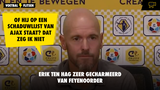 Erik ten Hag gecharmeerd van Feyenoorder en doet vaag over mogelijke interesse