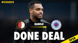 Kogel door de kerk: Danilo verruilt Feyenoord voor Rangers FC