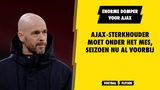 Enorme domper voor Ajax: Sterkhouder moet onder het mes, seizoen nu al voorbij