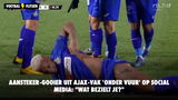 Aansteker-gooier uit Ajax-vak 'onder vuur' op social media: "Wat bezielt je?"