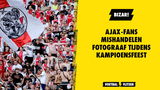 Ajax-fans mishandelen fotograaf tijdens kampioensfeest